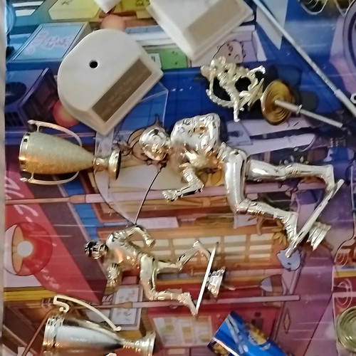 Football trophy parts mixed - trophy,