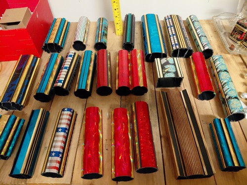 Lot trophy plastic - of,