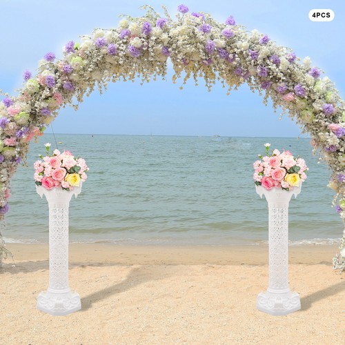 4pcs white wedding - 4pcs,