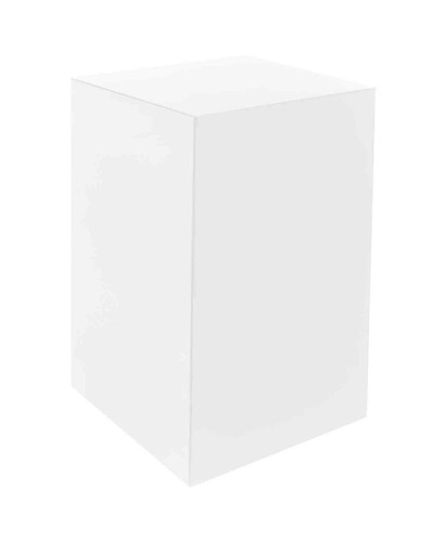 Acrylic socle pedestal x - 12",
